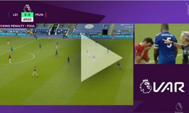 Bruno Fernandes STRZELA GOLA na 1-0 z Leicester! [VIDEO]
